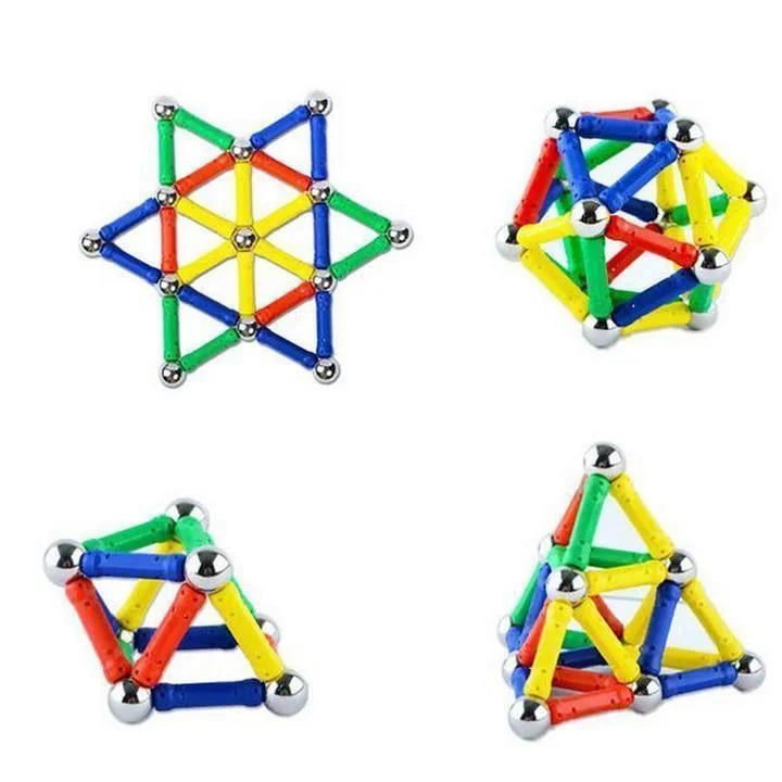 Magnetic Sticks & Balls Building Blocks Set