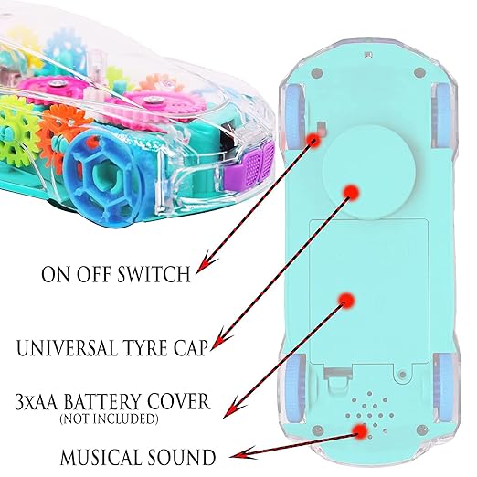 Gear Racing Multicolor LED Light Car