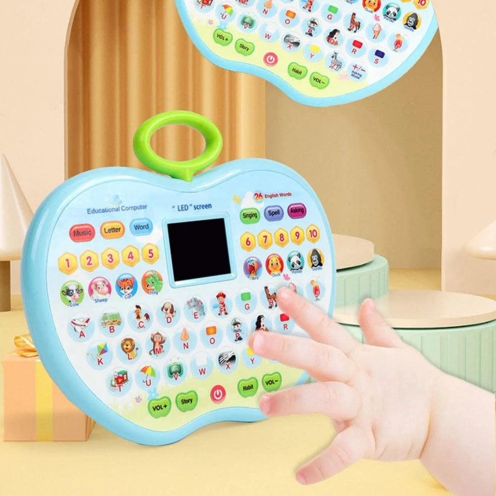 Apple-Shaped Educational Mini Laptop