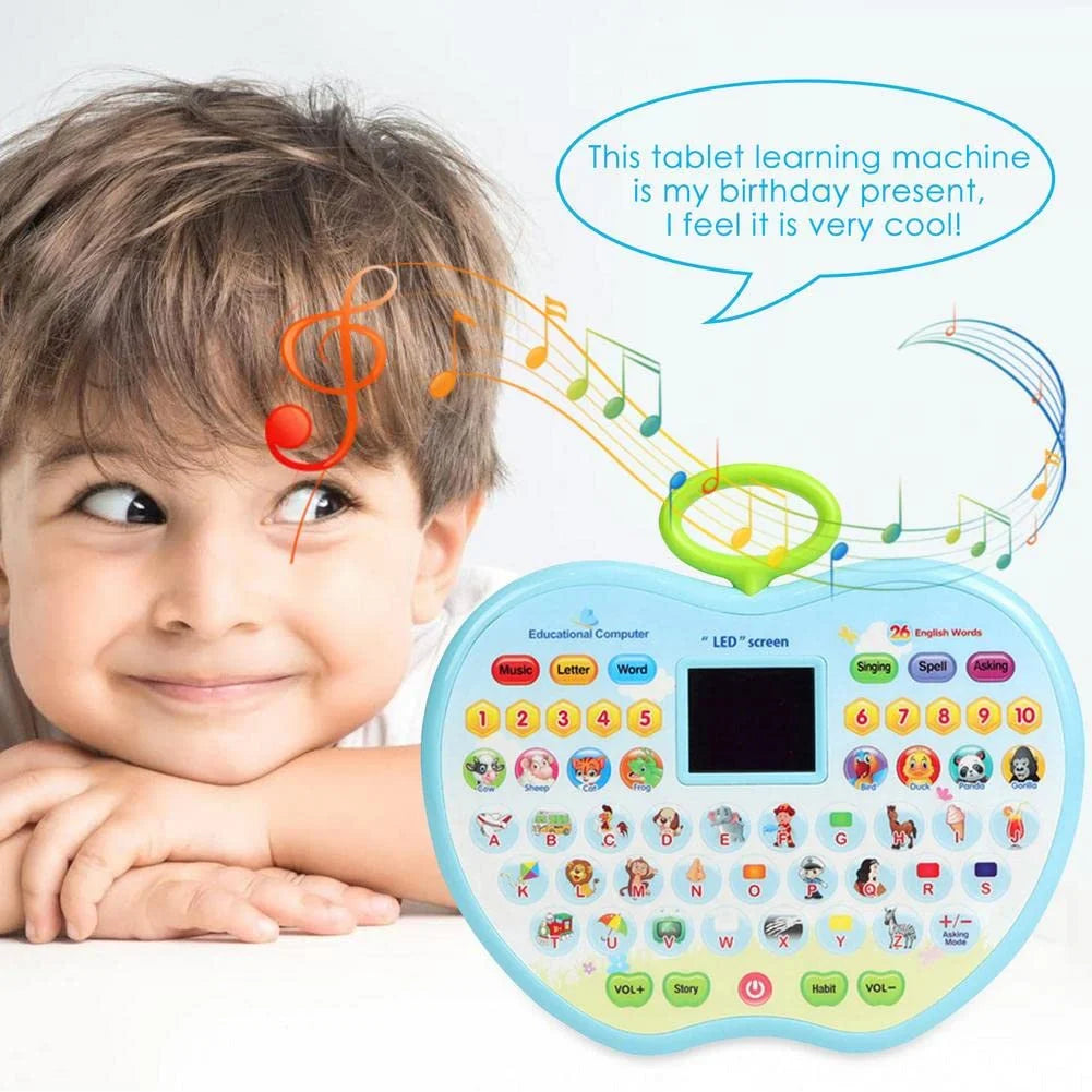 Apple-Shaped Educational Mini Laptop
