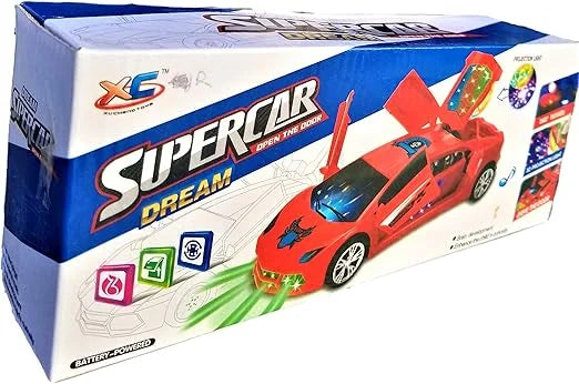 Supar Car | Sports Race Car Toy - Interactive 360 Spinning