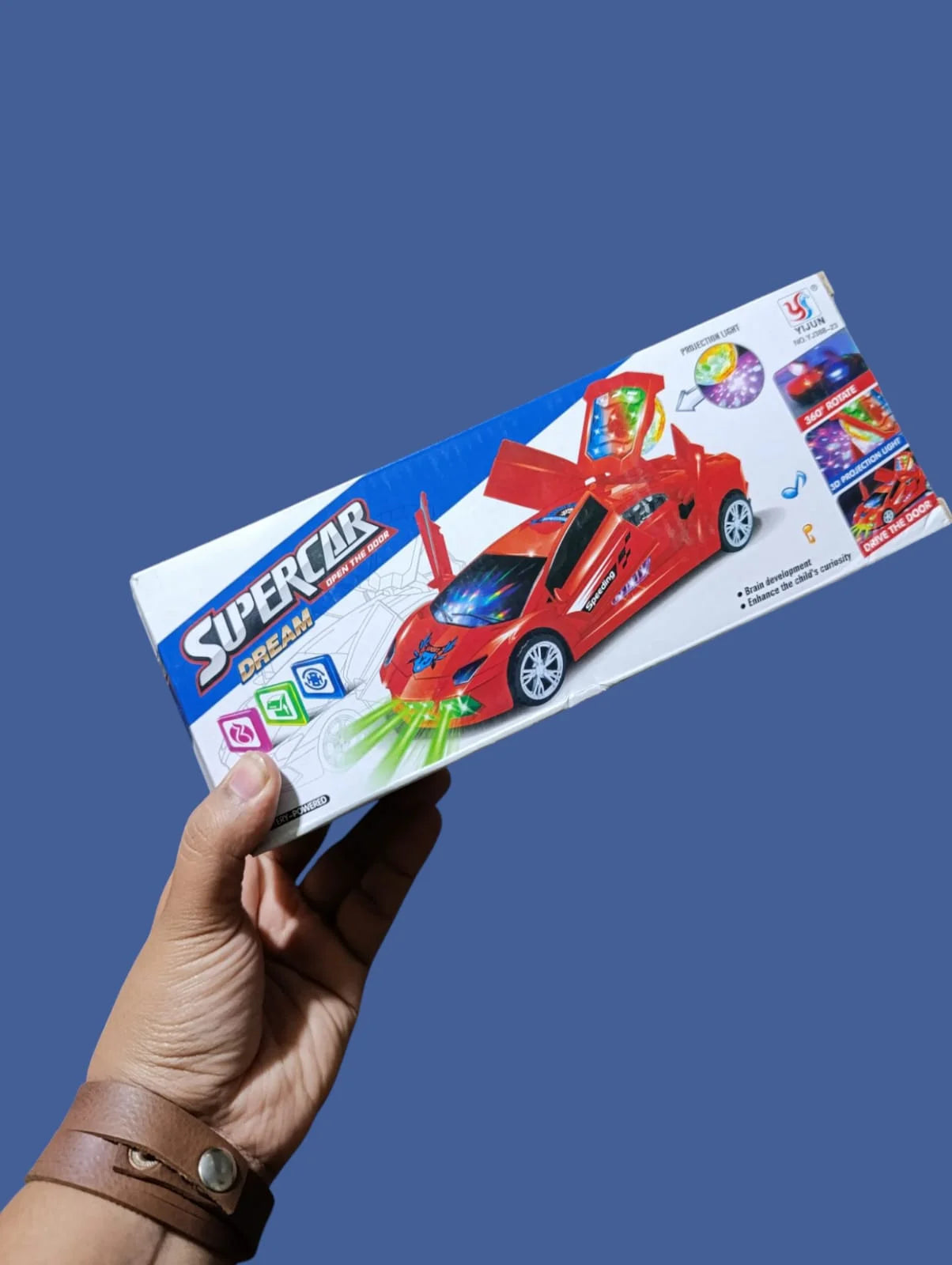 Supar Car | Sports Race Car Toy - Interactive 360 Spinning