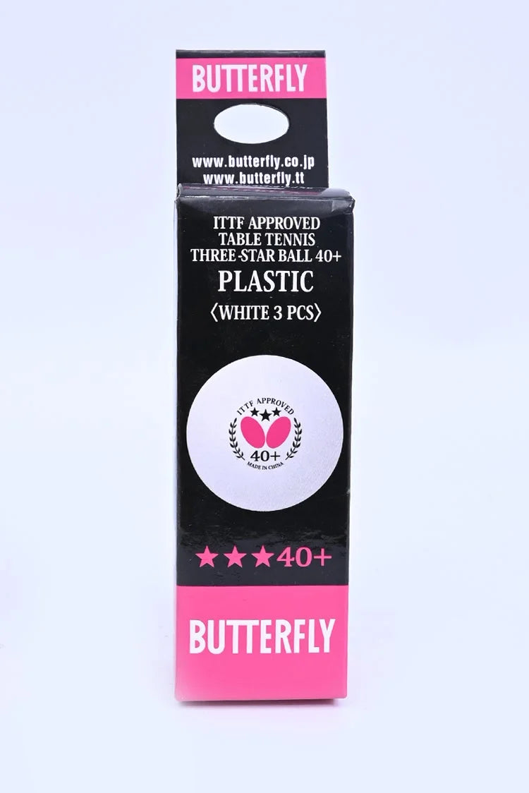 3 Star Table Tennis Ball – Butterfly Brand (Pack of 3)