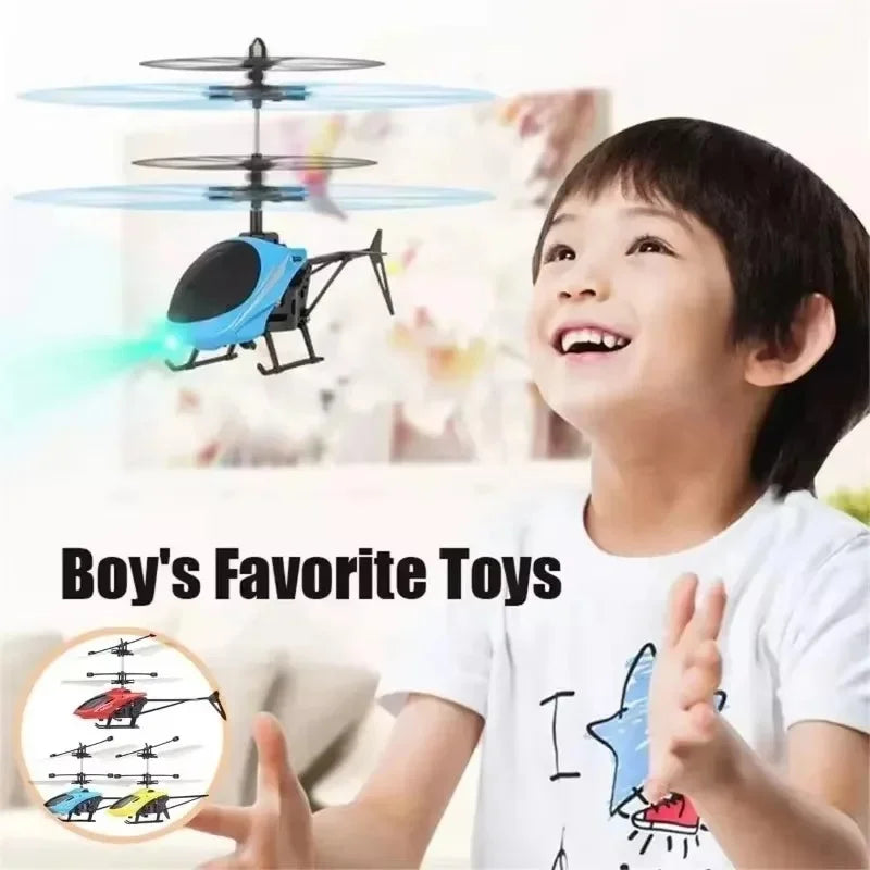 Hand Induction Flying Helicopter Toy