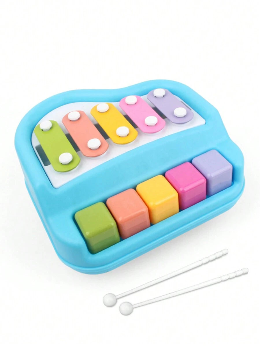 2-in-1 Mini Musical Xylophone & Piano