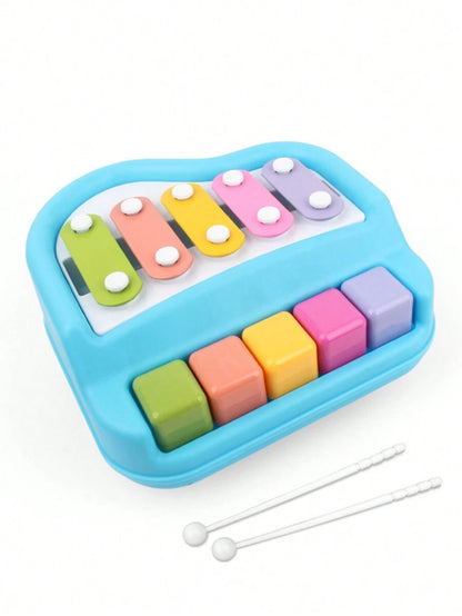 2-in-1 Mini Musical Xylophone & Piano