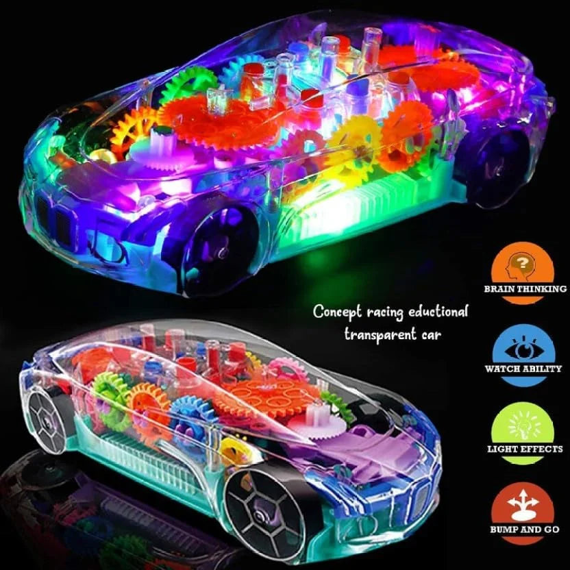 Gear Racing Multicolor LED Light Car