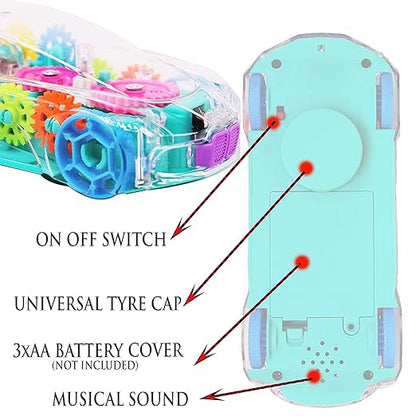 Gear Racing Multicolor LED Light Car