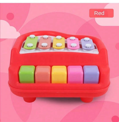2-in-1 Mini Musical Xylophone & Piano