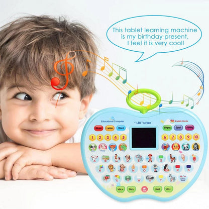 Apple-Shaped Educational Mini Laptop