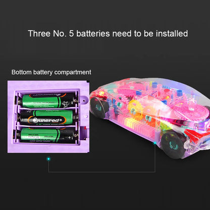 Gear Racing Multicolor LED Light Car
