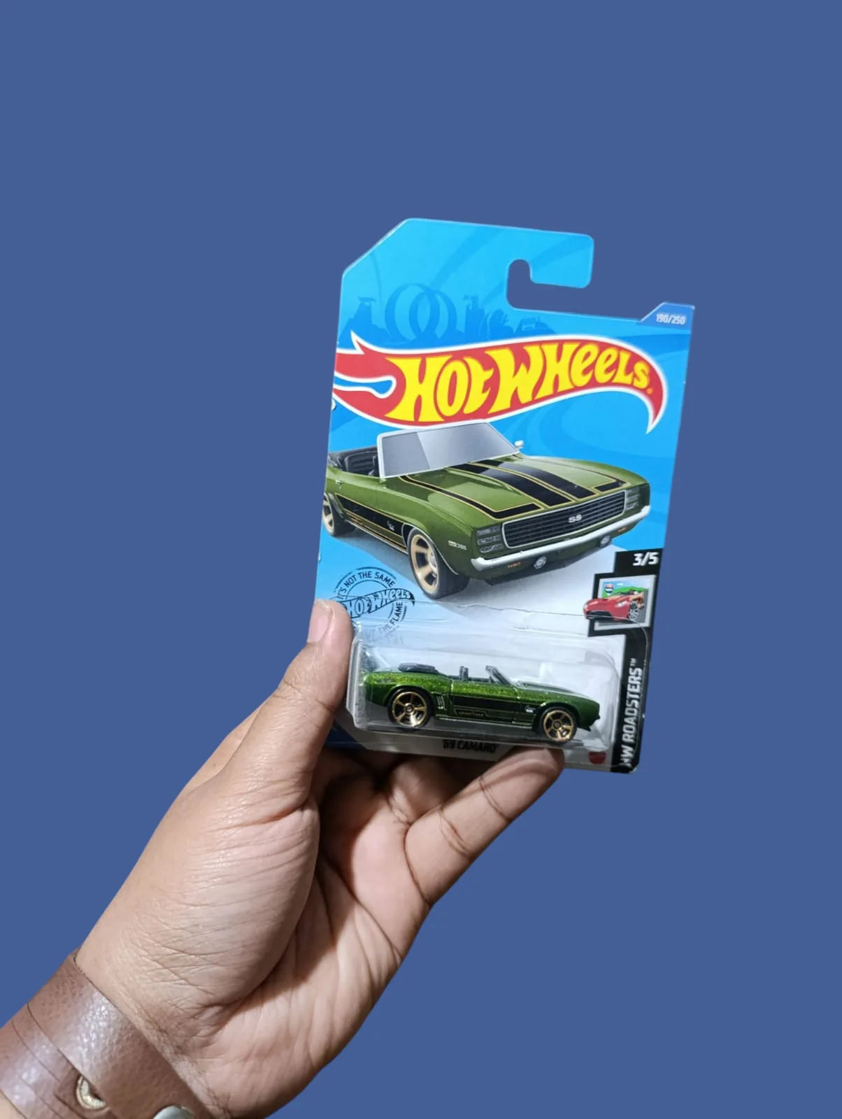 Hot Wheels Green '69 Camaro | Model Car