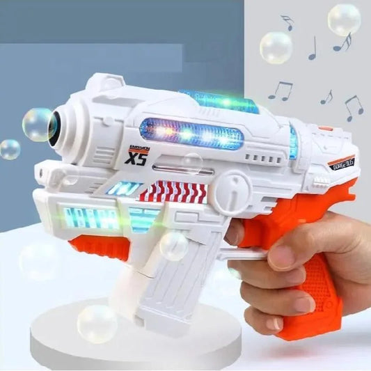 Bubble Machine Gun with Light & Music